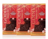 美国代购高迪瓦Godiva歌帝梵圣诞节限量版薄荷糖碎片黑巧克力100g