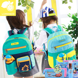 韩版4-6周岁男童女童小学生宝宝背包中大班儿童双肩包幼儿园书包