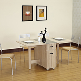 免安装折叠餐桌小户型饭桌创意桌椅组合简约时尚餐台带凳可折叠