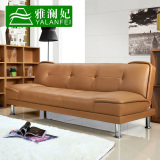 雅澜妃 多功能可折叠沙发床简约小户型皮艺日式沙发床1.8米/2.0米