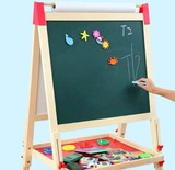 单磁性儿童早教益智教具画板黑板墙挂式写字板数字字母贴