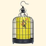 中式古典铁艺乡村田园鸟笼吊灯 饭店阳台餐厅走廊灯具 创意鸟笼灯