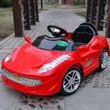 汽车儿童单驱动电动车12个月玩具车四轮童车遥控大号男儿童电动车