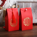 创意中国风喜糖盒子结婚喜糖盒中式糖果盒 大号纸盒婚庆用品批发