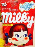 日本代购FUJYA 不二家millky香浓北海道牛奶糖120g袋装