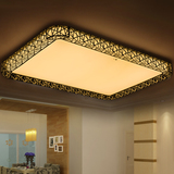 LED吸顶灯客厅灯长方形大气 现代简约卧室灯具调光鸟巢创意灯