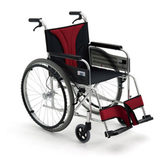 日本MIKI三贵手动轮椅车MPT-47L便携式铝合金老人残疾人代步车BF
