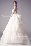 定制2016新款公主 复古韩版白色新娘蕾丝婚纱礼服出门纱抹胸甜美