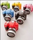 糖果色单反相机模型储蓄罐 宝宝拍照玩具 新款影楼儿童摄影道具