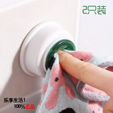 日本KM 厨房洗碗布架子 抹布小夹子 家务手套挂钩 创意 毛巾挂架