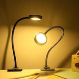 华朗照明LED台灯护眼学习学生创意阅读夹子灯书桌宿舍卧室床头灯