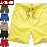 JXSHIS夏季新款男士五分裤薄休闲宽松短裤男夏天大码运动沙滩裤潮
