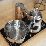 正品顺丰包邮纯304不锈钢皇隆电茶炉HL-608全自动上水煮茶茶艺壶
