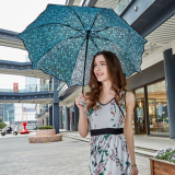 天堂伞三折折叠韩国创意雨伞防紫外线黑胶太阳伞遮阳蘑菇伞晴雨伞
