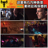a6652美国丹佛酒吧喝酒弹钢琴制作海鲜美食高清实拍视频素材