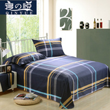 斜纹全棉床单单件1.2纯棉被单学生宿舍床1.5/1.8米单双人床单特价