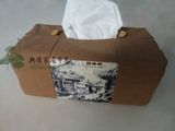 中式中国风布艺纸巾盒套新民俗抽纸盒套餐巾盒礼品创意老外送礼