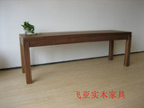 飞亚实木家具日式实木长凳 纯进口白橡木长凳 橡木家居精品可定制
