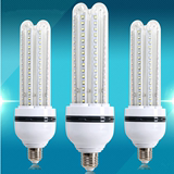 LED灯泡 E27大螺口超亮LED玉米灯 E14U型节能灯暖白照明室内光源
