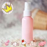 嗲~优质粉红色喷雾瓶50ml PET材料 喷瓶纯露爽肤水专用 美妆工具
