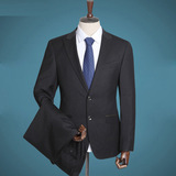 007新款正品海澜之家剪标西服套装男士上班西服韩版修身套装西服