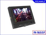 富威德特价7寸BMPCC摄影摄像监视器SDI HDMI 峰值对焦音频 直方图