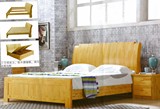新款柏木家具全柏木床豪华加厚款双人床全实木床主卧床1.5/1.8米