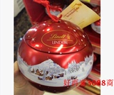 包邮香港进口瑞士LINDOR瑞士莲牛奶软心巧克力150g朱古力圣诞球