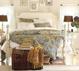 欧式床美式床白色床 公主床田园床 简约风格床实木双人床现货