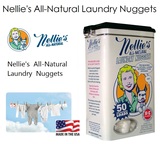 宝宝洗衣最好加拿大进口Nellie's Nuggets内利天然洗衣粉50小袋装