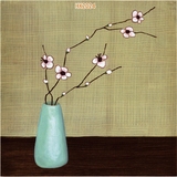 日式韩式装饰画植物花卉梅花现代客厅简约壁画餐厅挂画卧室画芯