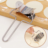 包饺子神器家用厨房小型手推切水饺皮机做饺子皮器工具不锈钢模具