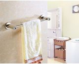 毛巾杆卫浴挂件不锈钢卫生间2层毛巾架 酒店浴巾架双层浴室置物架