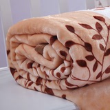 雪貂法莱绒保暖床单毯冬季毯休闲毯加大加厚珊瑚绒单双人绒毯毛绒