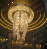造型灯异形创意奇特大气灯别墅酒店售楼部大厅大堂装饰灯工程定制