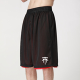 麦迪库里篮球运动短裤 KD美国队长宽松大码运动短裤男 涤纶篮球裤
