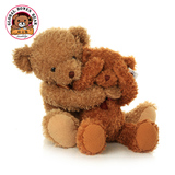 柏文熊经典害羞熊毛绒玩具公仔泰迪熊玩偶抱抱熊猫娃娃生日礼物女