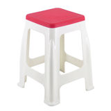 兰诗 塑料凳子 成人高凳子 加厚大凳子 家用餐凳 会议凳子 蓝色