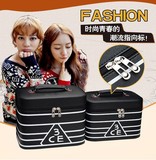 韩版立体方形3ce化妆包大容量女士3ce化妆箱大小号收纳化妆包包邮