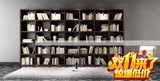 西安定制宜家书柜书架自由组合柜子简约现代储物柜带门多功能书橱