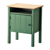 皇冠宜家代购 胡铎 床头桌, 绿色，床头柜，柜子床边桌，宜家正品