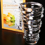 包邮德国NACHTMANN进口创意人造水晶玻璃大花瓶 客厅欧式花插摆件