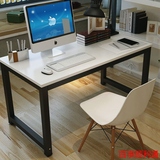 电脑桌台式家用简约现代宜家组装双人办公桌家用写字桌游戏桌包邮
