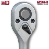 APOLLO91件机修工具套装汽修套筒多功能家用铝合金五金箱棘轮扳手