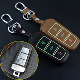 专用于众泰大迈x5汽车遥控钥匙包真皮车用保护套扣改装用品男士