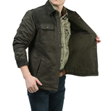 战地吉普加绒衬衫 专柜正品AFS JEEP长袖衬衫男外套2015秋季新款