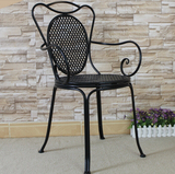 特价欧式铁艺椅子 咖啡桌椅 阳台客厅休闲椅子 沙发椅 茶几三套件