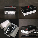 1/6兵人鞋盒 模型乔丹鞋盒创意手工礼品BJD OB blythe小布momoko