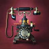 派拉蒙仿古旋转电话机HA1892埃菲尔铁塔复古古典欧式金属机械铃声