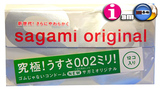 日本相模002极薄安全套12只超冈本/原装SAGAMI幸福0.02大象避孕套